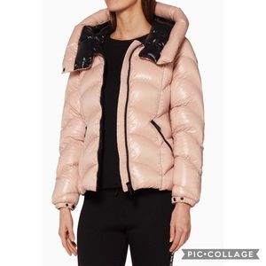 Moncler bubble pink down jacket puffer size TG 1
